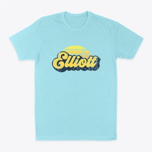 Elliott Iowa Sublime Sunset Classic Dad T-Shirt