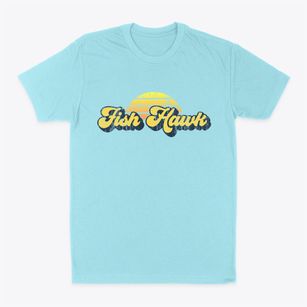 Fish Hawk Florida Sublime Sunset Classic Dad T-Shirt