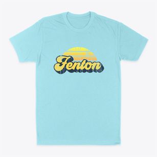 Fenton Iowa Sublime Sunset Classic Dad T-Shirt