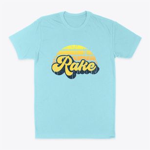 Rake Iowa Sublime Sunset Classic Dad T-Shirt