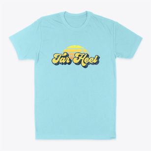 Tar Heel North Carolina Sublime Sunset Classic Dad T-Shirt