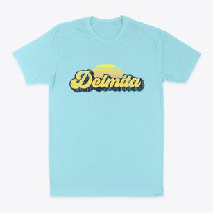 Delmita Texas Sublime Sunset Classic Dad T-Shirt