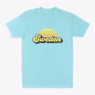 Sweden New York Sublime Sunset Classic Dad T-Shirt