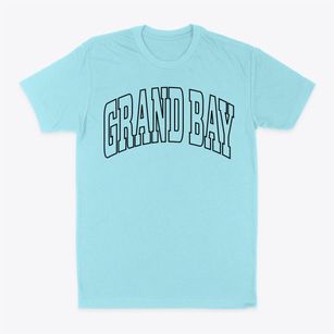 Grand Bay Alabama Trendy Block Classic Dad T-Shirt