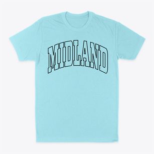 Midland Michigan Trendy Block Classic Dad T-Shirt
