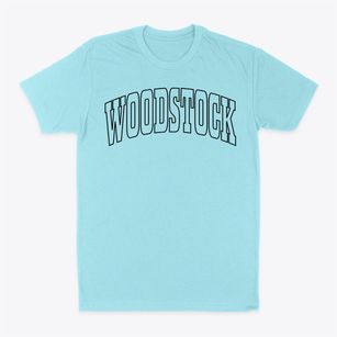 Woodstock Vermont Trendy Block Classic Dad T-Shirt
