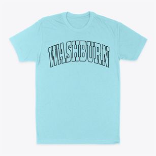 Washburn Wisconsin Trendy Block Classic Dad T-Shirt