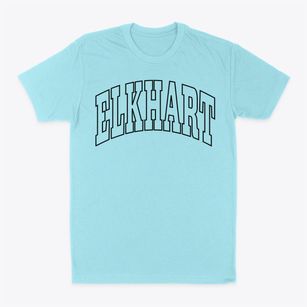 Elkhart Texas Trendy Block Classic Dad T-Shirt