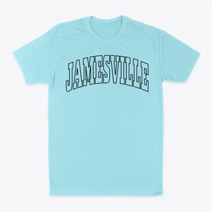 Jamesville North Carolina Trendy Block Classic Dad T-Shirt