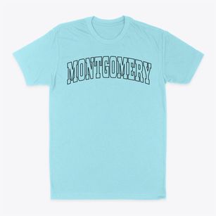 Montgomery Michigan Trendy Block Classic Dad T-Shirt