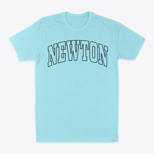 Newton North Carolina Trendy Block Classic Dad T-Shirt