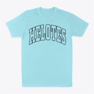 Helotes Texas Trendy Block Classic Dad T-Shirt