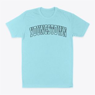Youngstown Ohio Trendy Block Classic Dad T-Shirt