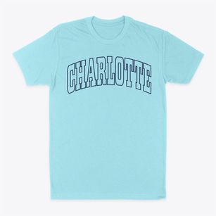 Charlotte Texas Trendy Block Classic Dad T-Shirt