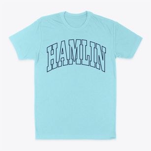 Hamlin West Virginia Trendy Block Classic Dad T-Shirt