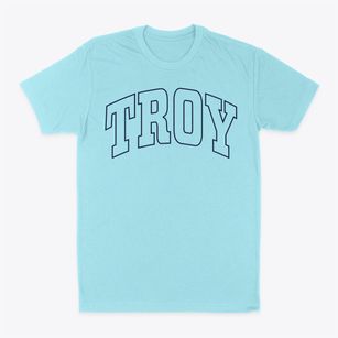 Troy Indiana Trendy Block Classic Dad T-Shirt