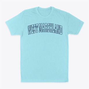 West Marshland Wisconsin Trendy Block Classic Dad T-Shirt