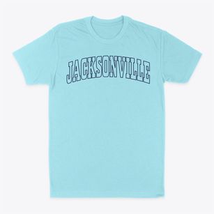 Jacksonville Georgia Trendy Block Classic Dad T-Shirt