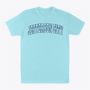 Jefferson City Tennessee Trendy Block Classic Dad T-Shirt