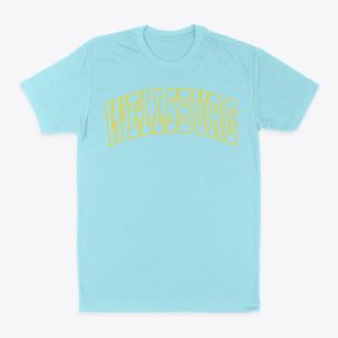 Wellsburg New York Trendy Block Classic Dad T-Shirt