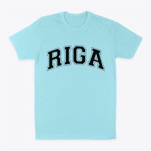 Riga New York Varsity Classic Dad T-Shirt