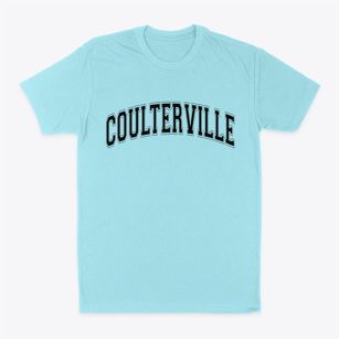 Coulterville California Varsity Classic Dad T-Shirt
