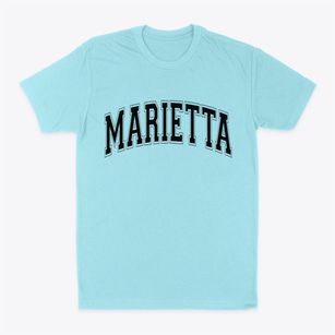 Marietta Illinois Varsity Classic Dad T-Shirt