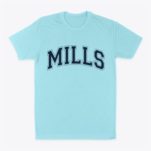 Mills Wyoming Varsity Classic Dad T-Shirt