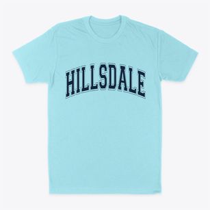 Hillsdale Michigan Varsity Classic Dad T-Shirt