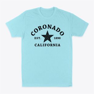 Coronado California Star Classic Dad T-Shirt