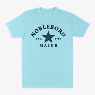 Nobleboro Maine Star Classic Dad T-Shirt