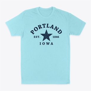 Portland Iowa Star Classic Dad T-Shirt