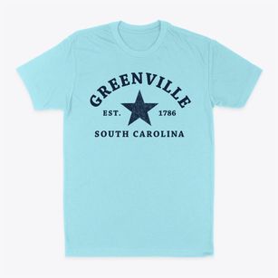 Greenville South Carolina Star Classic Dad T-Shirt