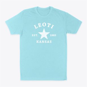 Leoti Kansas Star Classic Dad T-Shirt