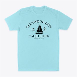 Glenwood City Wisconsin Yacht Club Classic Dad T-Shirt