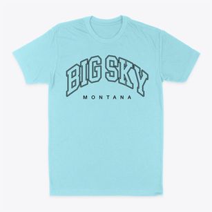 Big Sky Montana Inline Classic Dad T-Shirt