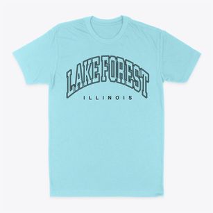 Lake Forest Illinois Inline Classic Dad T-Shirt