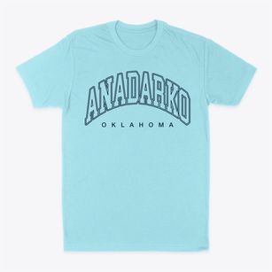 Anadarko Oklahoma Inline Classic Dad T-Shirt