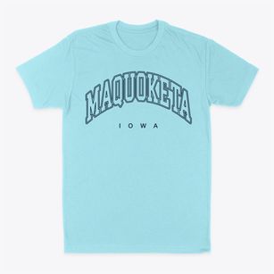 Maquoketa Iowa Inline Classic Dad T-Shirt