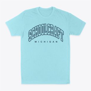 Schoolcraft Michigan Inline Classic Dad T-Shirt