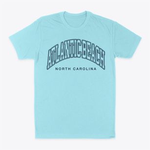 Atlantic Beach North Carolina Inline Classic Dad T-Shirt