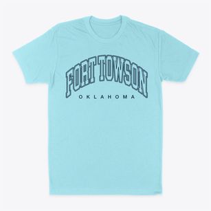 Fort Towson Oklahoma Inline Classic Dad T-Shirt