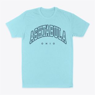 Ashtabula Ohio Inline Classic Dad T-Shirt