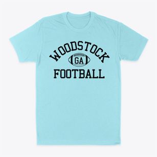 Woodstock Georgia Football Classic Dad T-Shirt