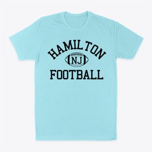 Hamilton New Jersey Football Classic Dad T-Shirt