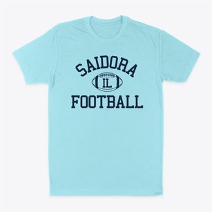 Saidora Illinois Football Classic Dad T-Shirt