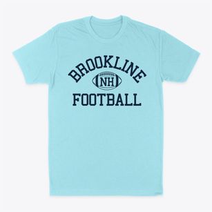 Brookline New Hampshire Football Classic Dad T-Shirt