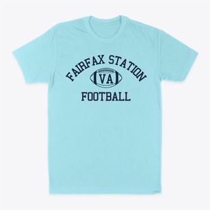 Fairfax Station Virginia Football Classic Dad T-Shirt