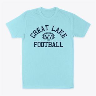 Cheat Lake West Virginia Football Classic Dad T-Shirt