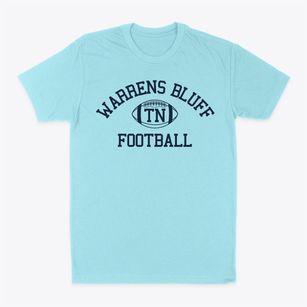 Warrens Bluff Tennessee Football Classic Dad T-Shirt